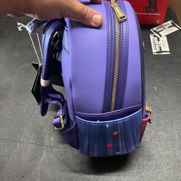 Loungefly Pixar Moments Miguel and Hector Performance Mini Backpack - Picture 3 of 4